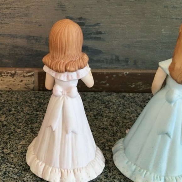 Lot of 3 Enesco Growing Up Birthday Girls Porcelain Figurines Ages 9, 10 & 11 - Picture 6 of 8